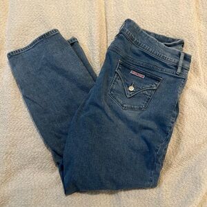 Hudson slim straight leg jeans